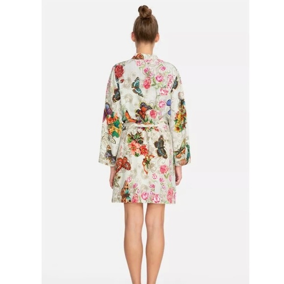 Johnny Was Evelyn Sleepwear Belted Robe Home Lounge - Picture 12 of 12